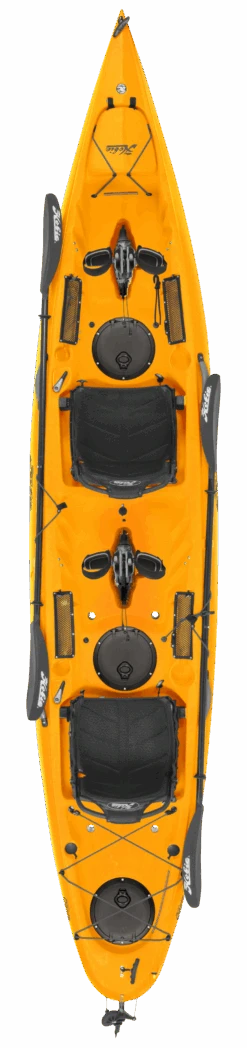 Hobie Mirage Oasis 14.6 9 Hobie Mirage Oasis 14.6 -River Sports Store Oasis studio papaya topview 2020 png 960x9999 generated